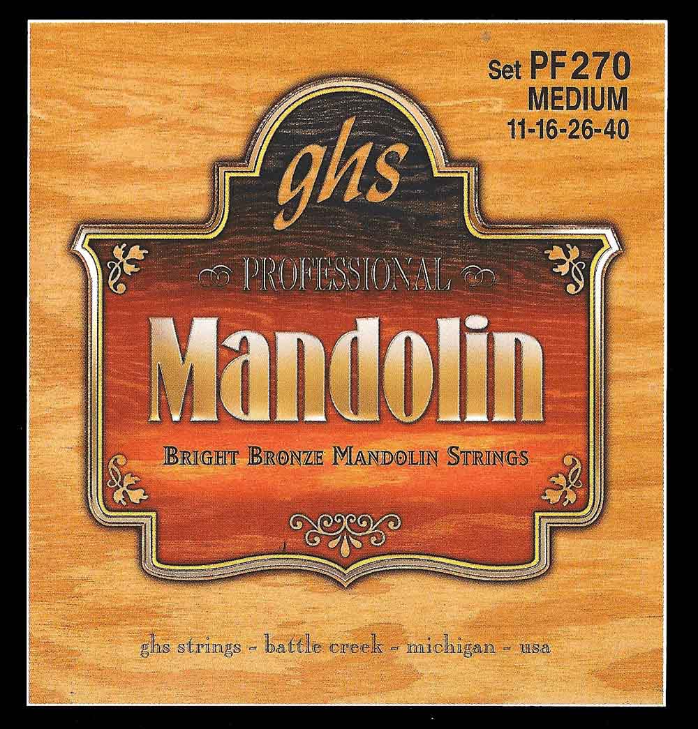 GHS MANDOLIN BRIGHT BRONZE MEDIUM 11-16-26-40