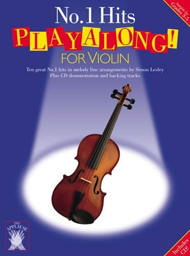 CHESTER MUSIC APPLAUSE NO.1 HITS PLAYALONG FOR VIOLIN + CD - VIOLIN