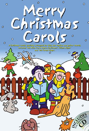 CHESTER MUSIC MERRY CHRISTMAS CAROLS + CD - MELODY LINE, LYRICS AND CHORDS