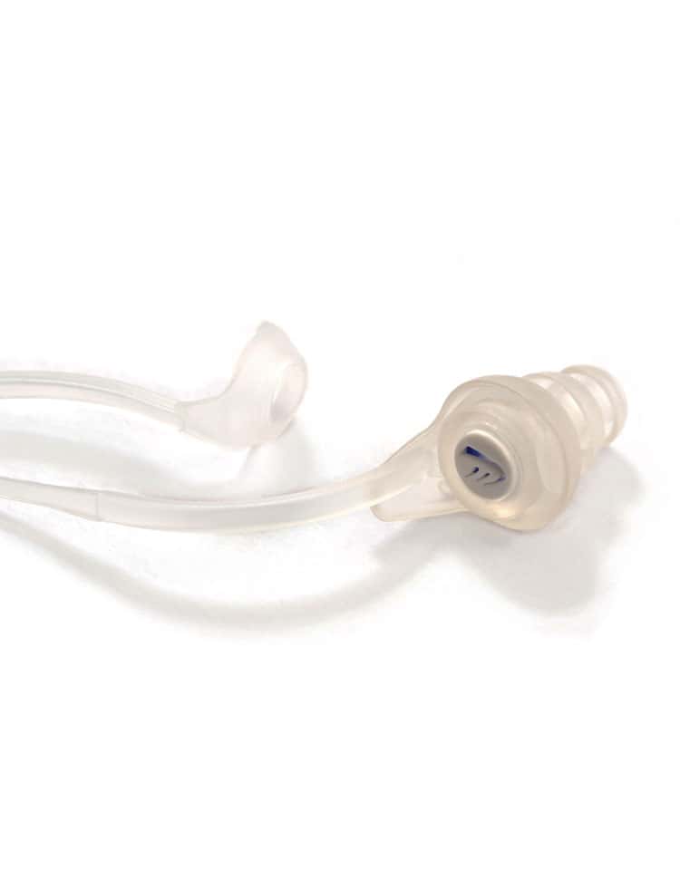 CRESCENDO NECK CORD FOR CRESCENDO HEARING PROTECTION TIPS - TRANSPARENT 60CM