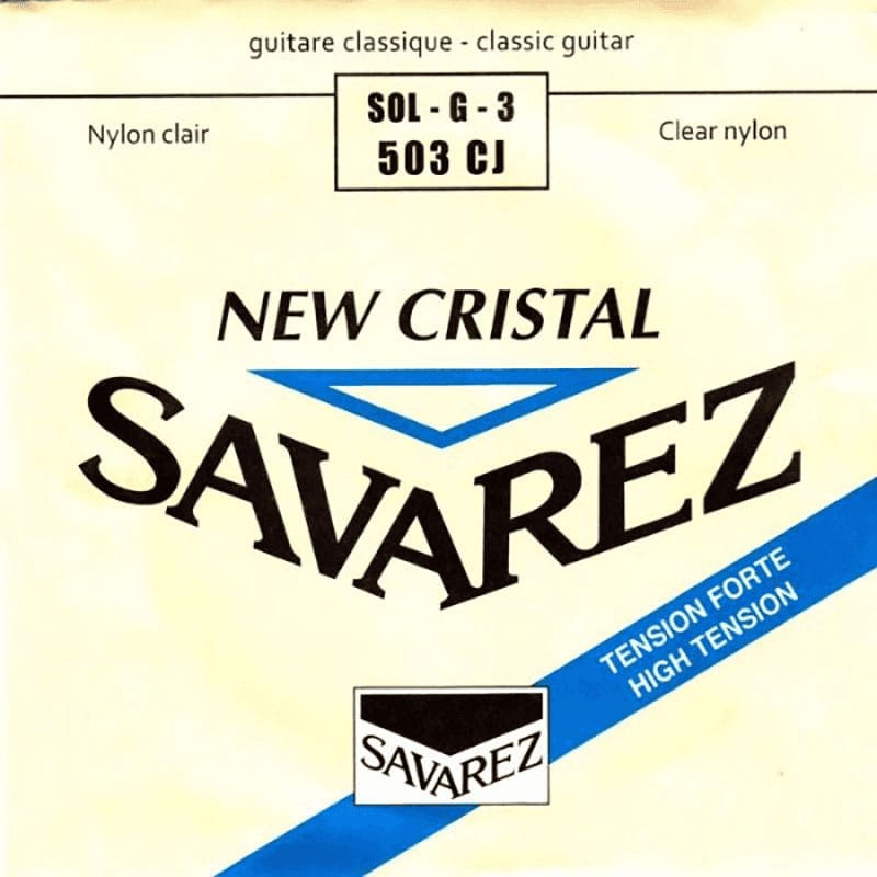 SAVAREZ CLASSIC STRINGS NEW CRISTAL-CANTIGA UNIT BY 10 PIECES 3RD BLUE