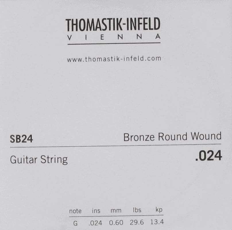 THOMASTIK ACOUSTIC GUITAR STRINGS SPECTRUM ACOUSTIC STRINGS RETAIL STRINGS .024 RW