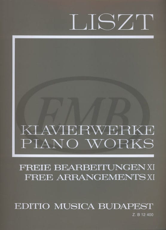 EMB (EDITIO MUSICA BUDAPEST) LISZT F. - FREE ARRANGEMENTS VOL 5 - PIANO