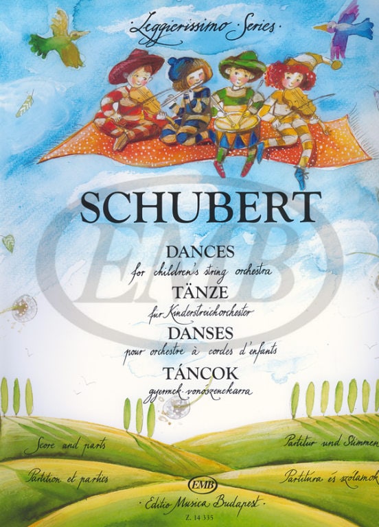 EMB (EDITIO MUSICA BUDAPEST) SCHUBERT F. - DANCES FOR CHILDREN'S STRING ORCHESTRA - CONDUCTEUR