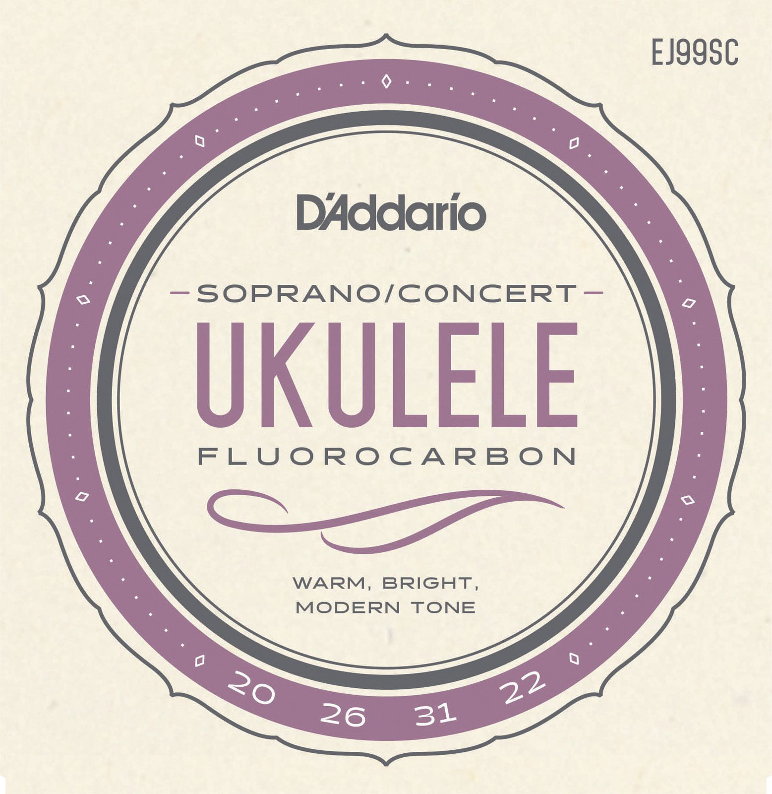 D'ADDARIO AND CO STRINGS FOR UKULELE EJ99SC PRO-ARTE CARBON SOPRANO / CONCERT