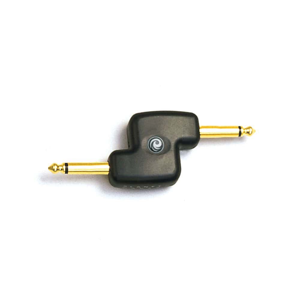 D'ADDARIO AND CO 1/4 INCH MALE MONO OFFSET ADAPTER