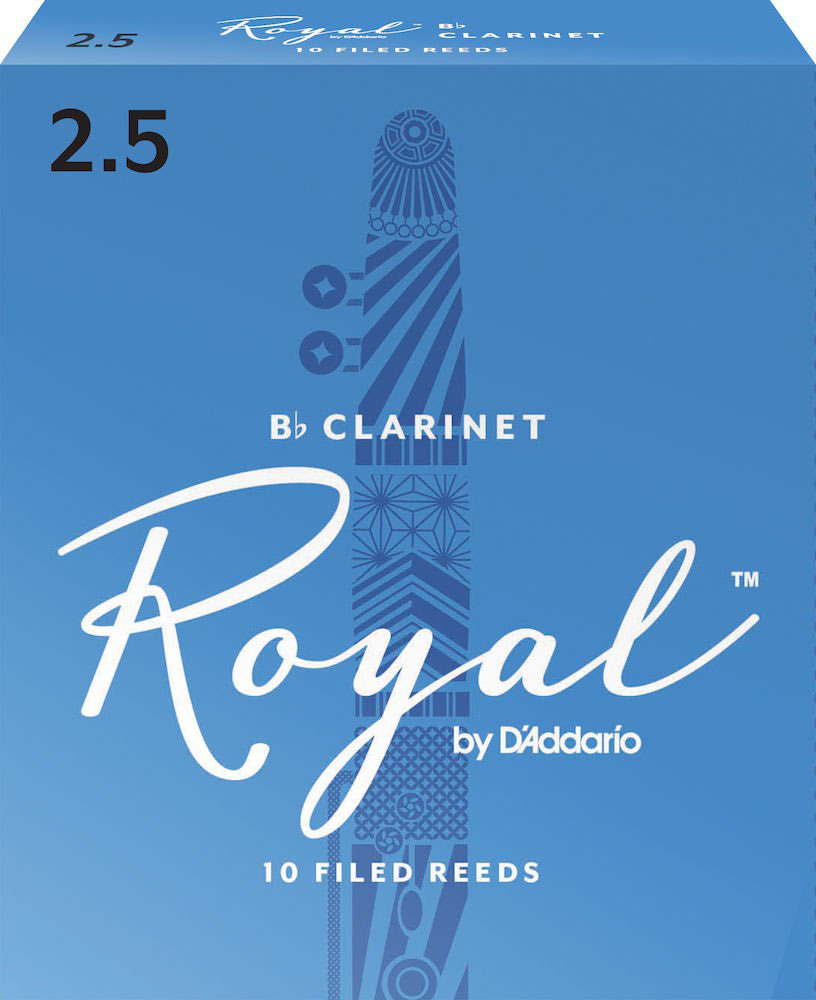 D'ADDARIO - RICO ANCHES DE CLARINETTE SIb RICO ROYAL 2.5