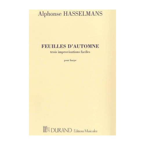 DURAND HASSELMANS A. - FEUILLES D'AUTOMNE - HARPE