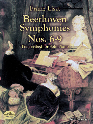 DOVER LISZT F. - BEETHOVEN SYMPHONIES N°6-9 - PIANO