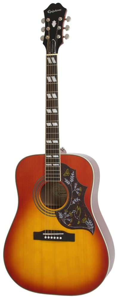 EPIPHONE HUMMINGBIRD STUDIO FADED CHERRY SUNBURST