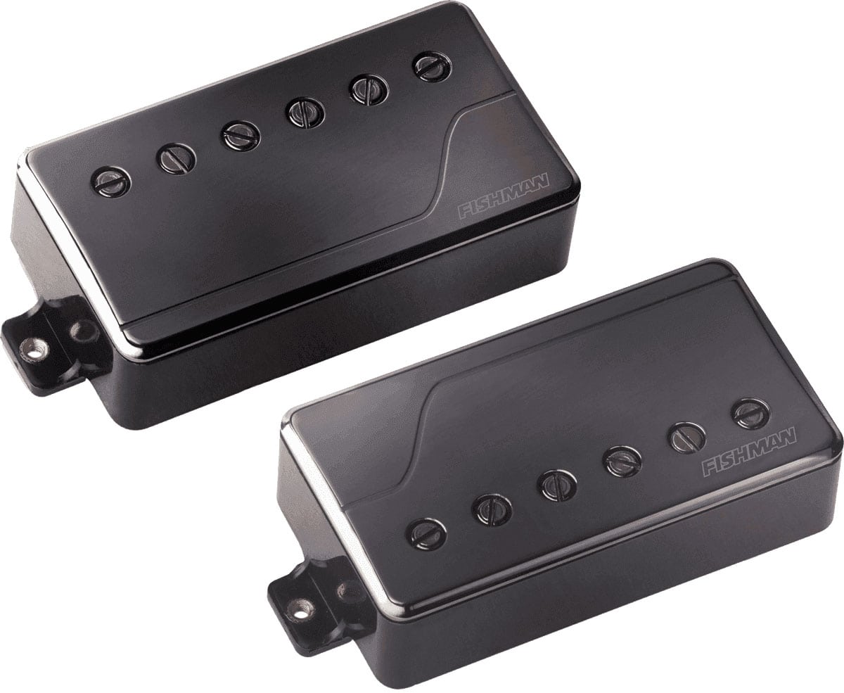 FISHMAN FLUENCE HUMBUCKER CLASSIC MICROPHONE SET FINISH BLACK