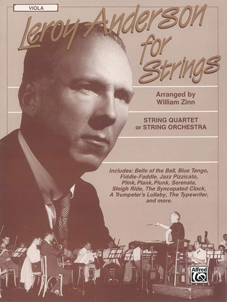 ALFRED PUBLISHING LEROY ANDERSON FOR STRINGS - VIOLON 1 - FULL ORCHESTRA