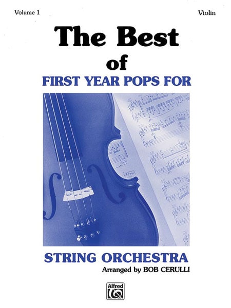 ALFRED PUBLISHING BEST OF FIRST YEAR POPS - VIOLIN SOLO
