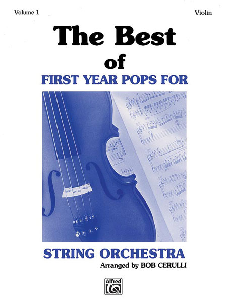 ALFRED PUBLISHING BEST OF FIRST YEAR POPS - VIOLIN SOLO