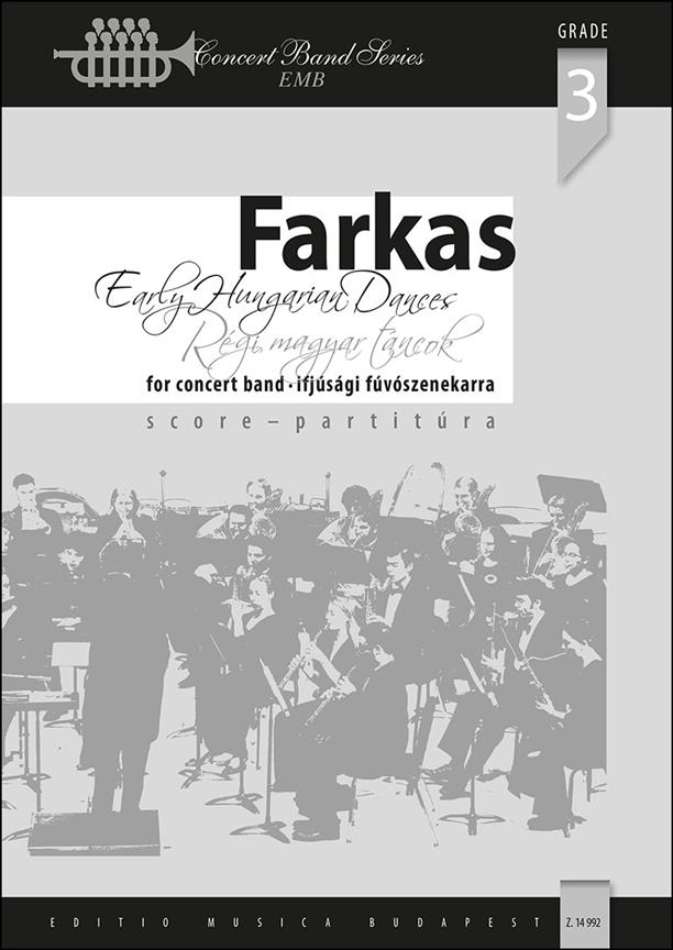 HAL LEONARD FARKAS FERENC - EARLY HUNGARIAN DANCES - SCORE