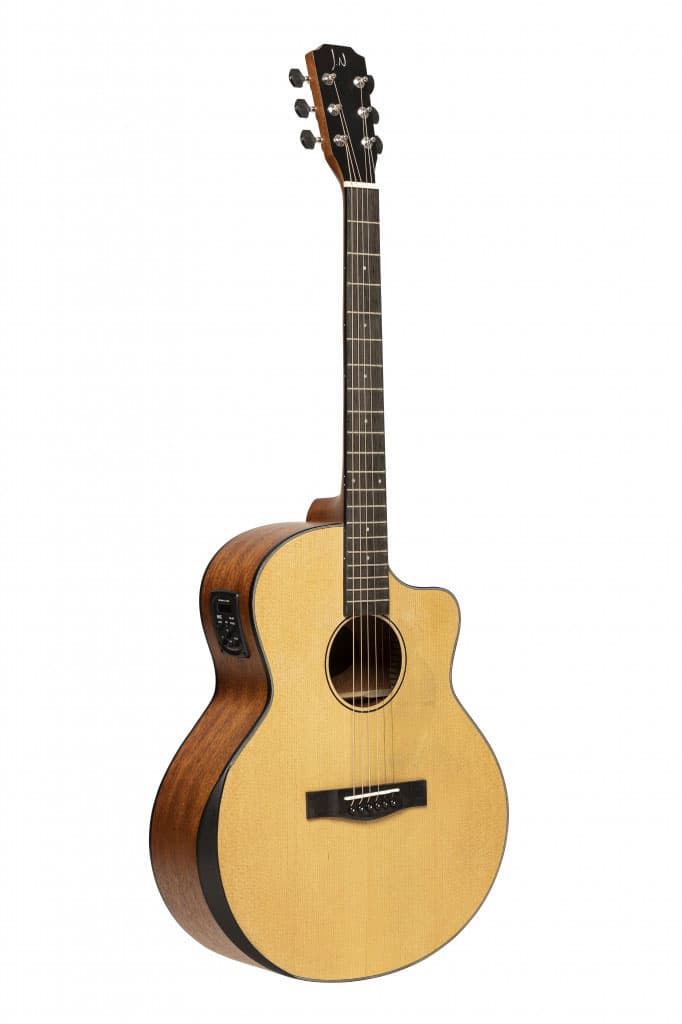 JN GUITARS ELECTRIC-ACOUSTIC GUITAR WITH SPRUCE TOP, GLENCAIRN SERIES