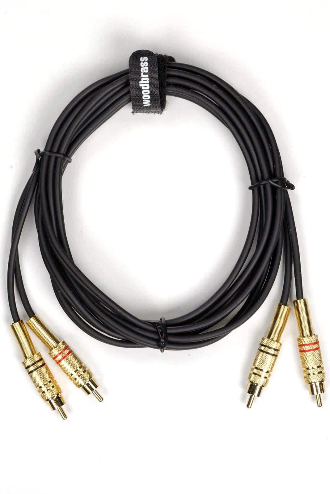 WOODBRASS AC36 - 2 RCA / 2 RCA - 10FT