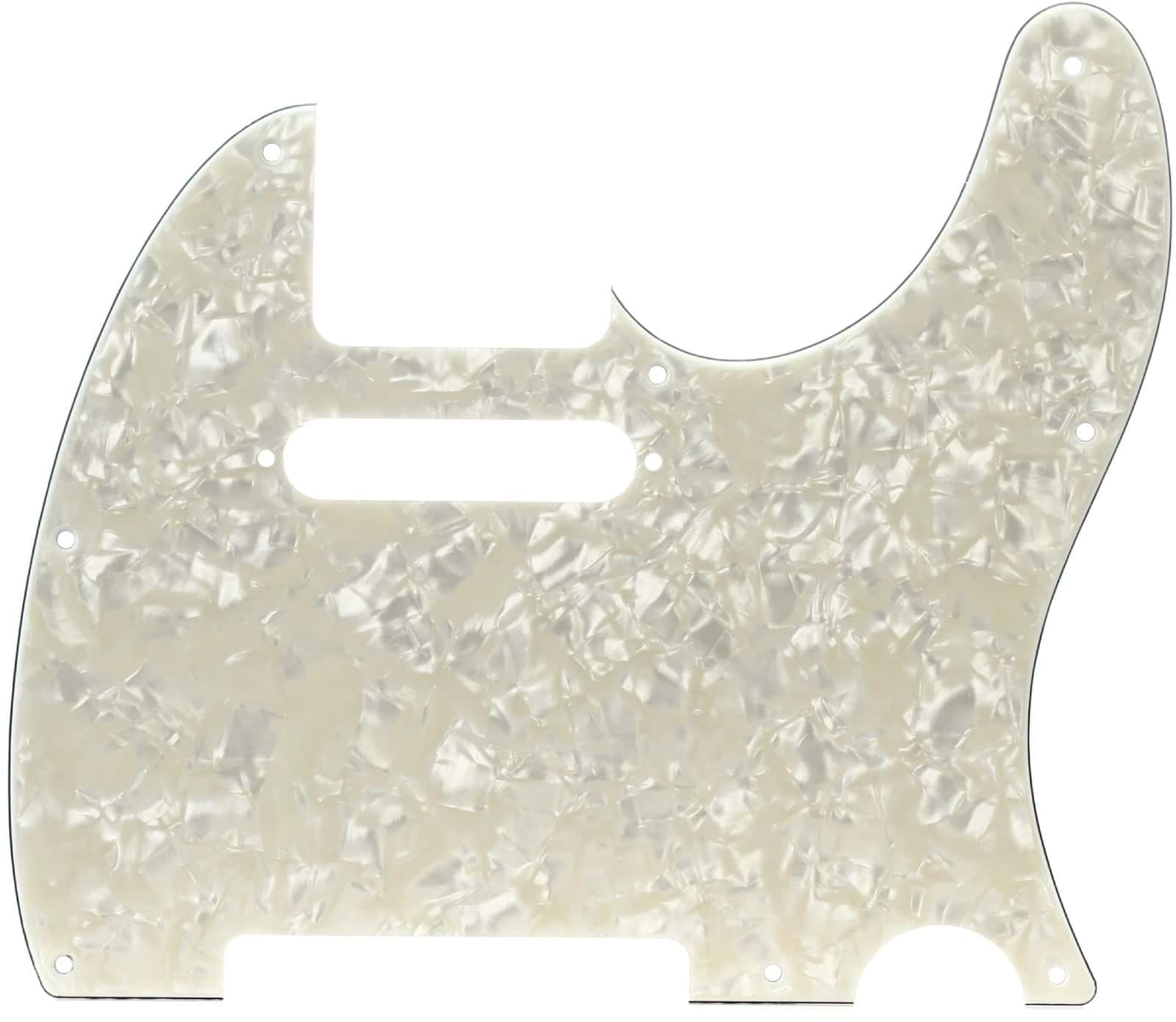 FENDER PICKGUARD TELE AGED WHITE PEARL