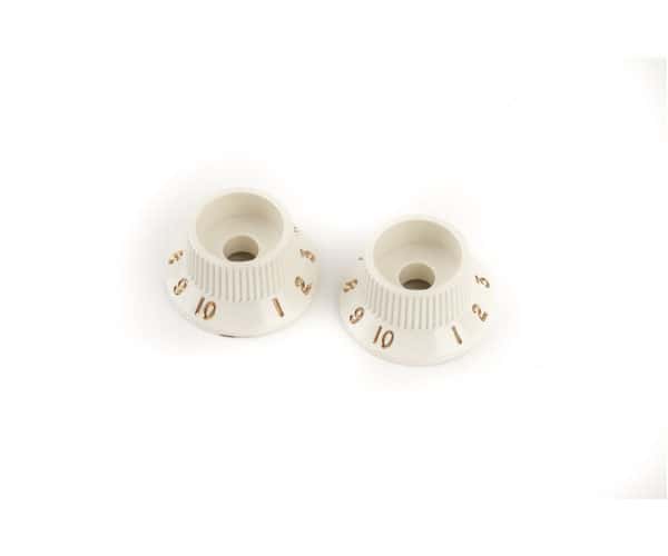 FENDER STRATOCASTER S-1 SWITCH KNOBS, AGED WHITE