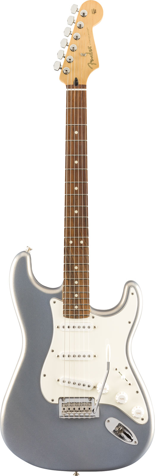 FENDER MEXICAN PLAYER STRATOCASTER PF, SILVER