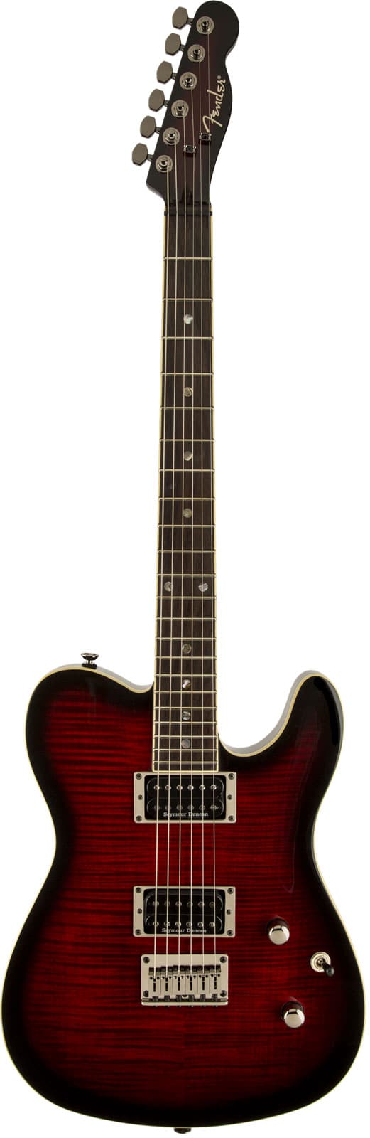 FENDER SPECIAL EDITION CUSTOM TELECASTER FMT HH LRL, BLACK CHERRY BURST