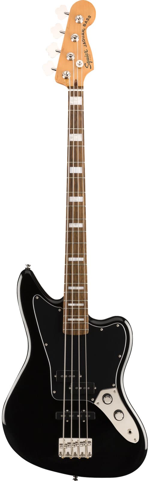 SQUIER JAGUAR BASS LRL BLACK