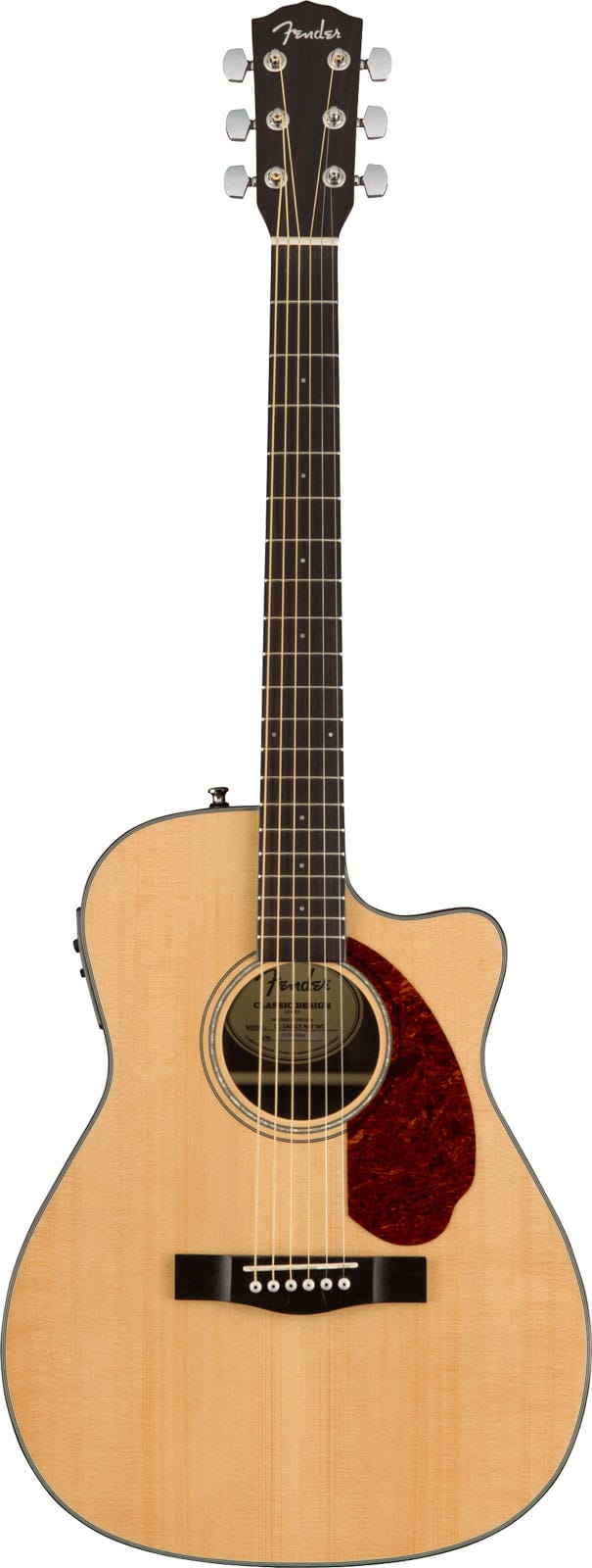 FENDER CC-140SCE CONCERT WLNT, NATURAL W-CASE