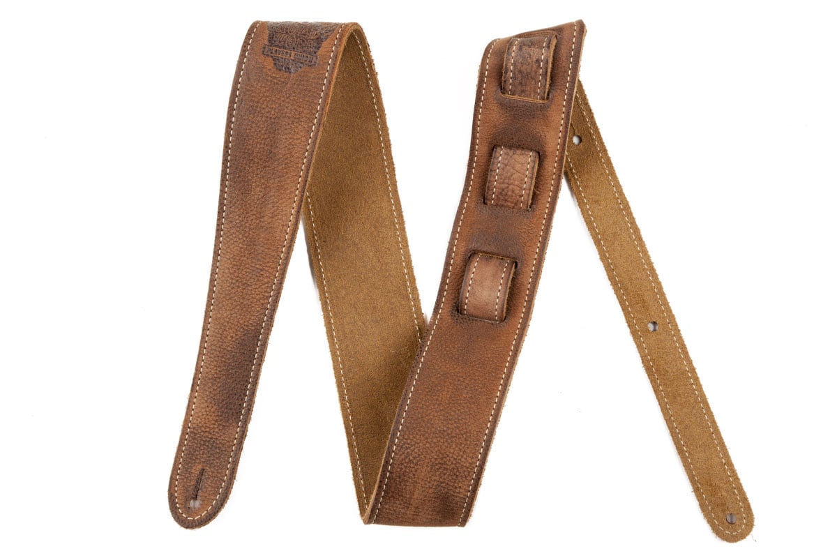 FENDER FENDER ROAD WORN STRAP, BROWN