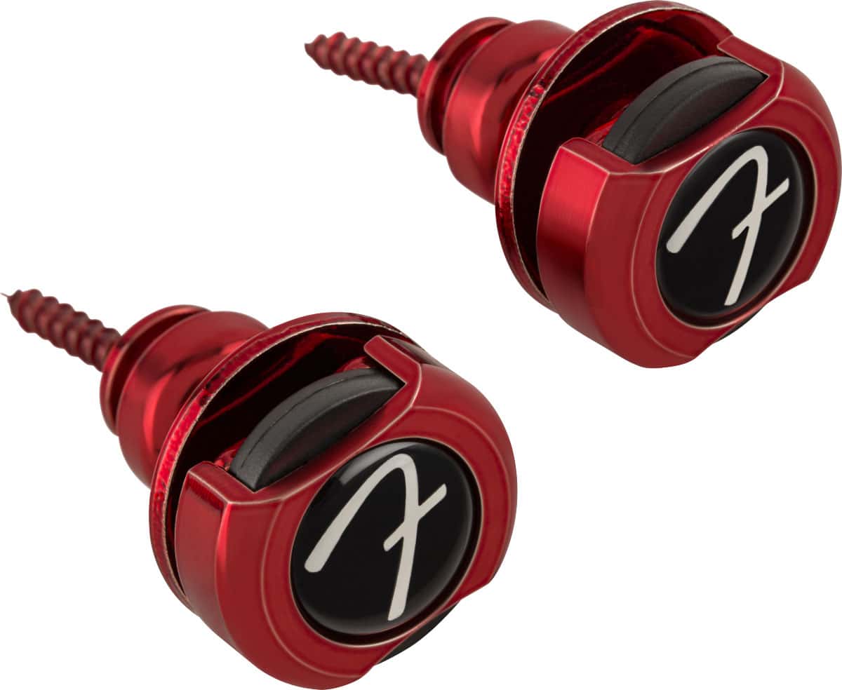 FENDER FENDER 'F' LOCKS, RED