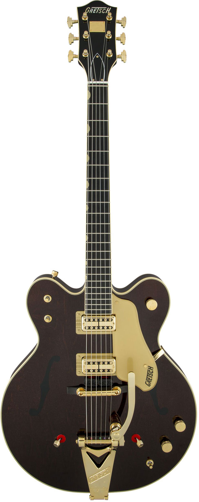 GRETSCH GUITARS G6122T-62 VINTAGE SELECT EDITION '62 CHET ATKINS COUNTRY GENTLEMAN HOLLOW BODY WITH BIGSBY, TV JONES