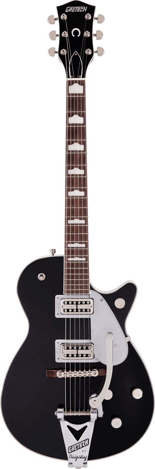 GRETSCH GUITARS G6128T-89 VINTAGE SELECT '89 DUO JET WITH BIGSBY RW, BLACK