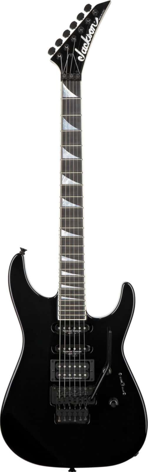 JACKSON GUITARS USA SELECT SOLOIST SL1 EBO, GLOSS BLACK