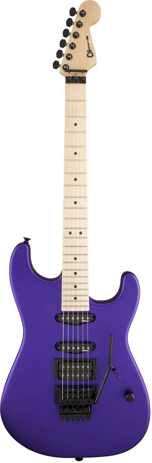 CHARVEL CHARVEL USA SELECT SAN DIMAS STYLE 1 HSS FR MN, SATIN PLUM