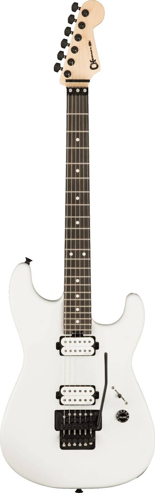 CHARVEL JIM ROOT SIGNATURE PRO-MOD SAN DIMAS STYLE 1 HH FR E EBO SATIN WHITE