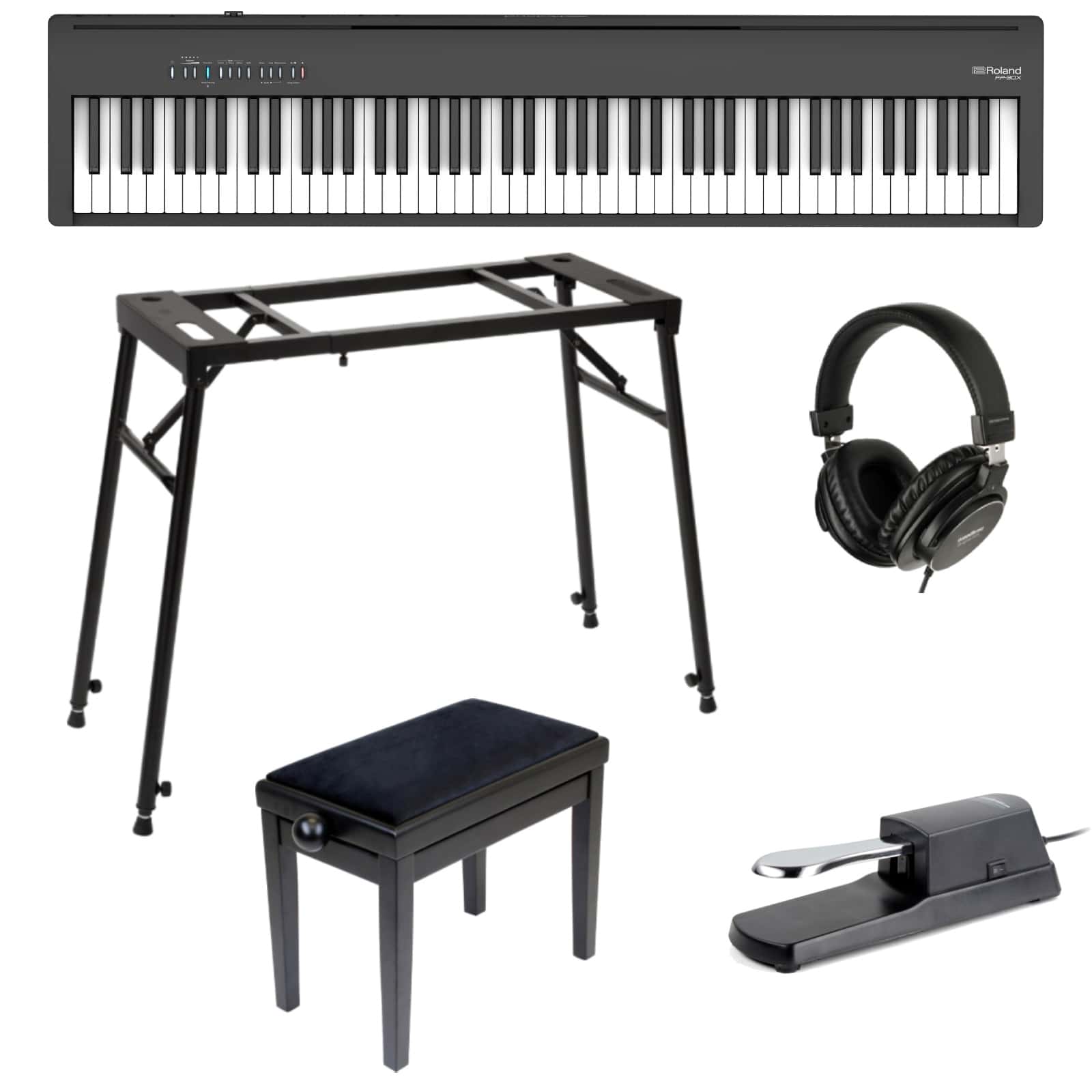 ROLAND FP30X BLACK COMFORT PACK