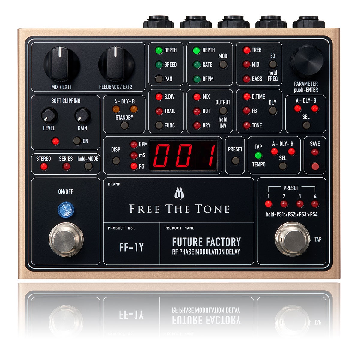 FREE THE TONE STEREO DIGITAL MODULATED DELAY