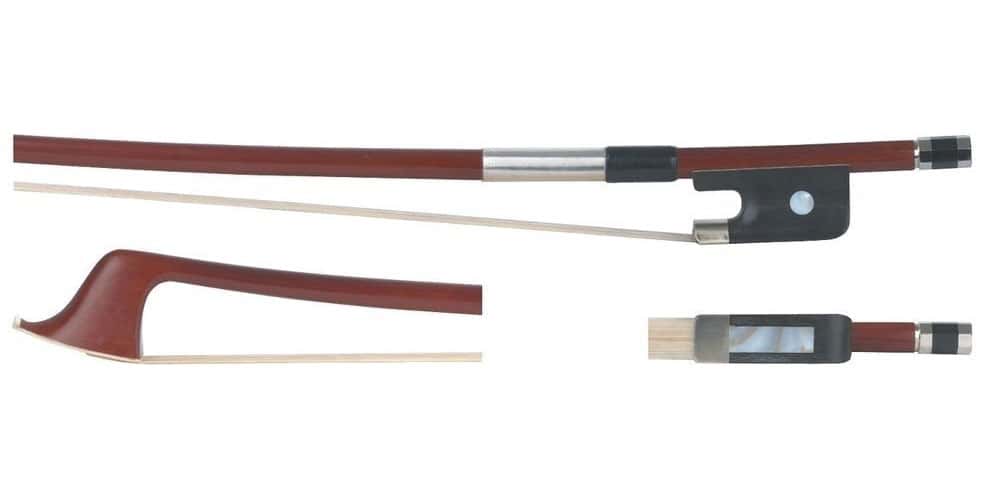 GEWA 1/4 DOUBLE BASS BOW BRASIL WOOD FRENCH