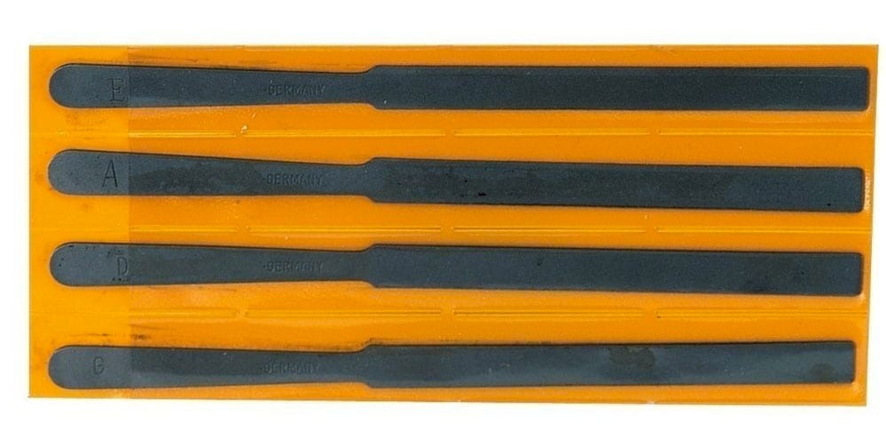 GEWA 4-PIECE VIOLIN NUT FILE SET