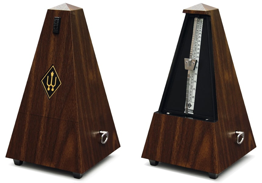 WITTNER METRONOME PYRAMIDAL MAHOGANY VEINURE 845111