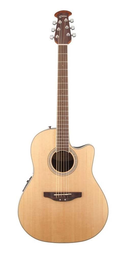 OVATION E-AKUSTIKGITARRE CELEBRITY TRADITIONAL MID CUTAWAY NATURAL