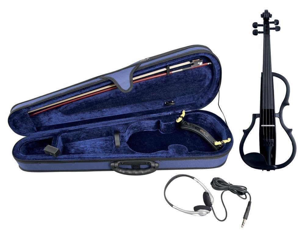 GEWA 4/4 GEWA ELECTRIC VIOLIN SET - BLACK