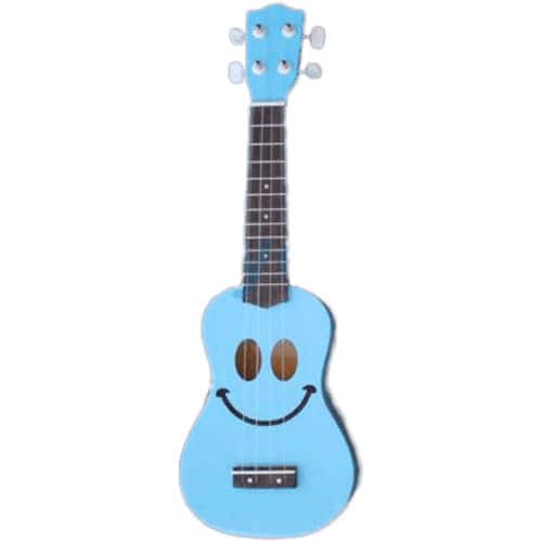 MAHALO GMH USMILE-LBU UKULELE BLUE SMILE + GIGBAG