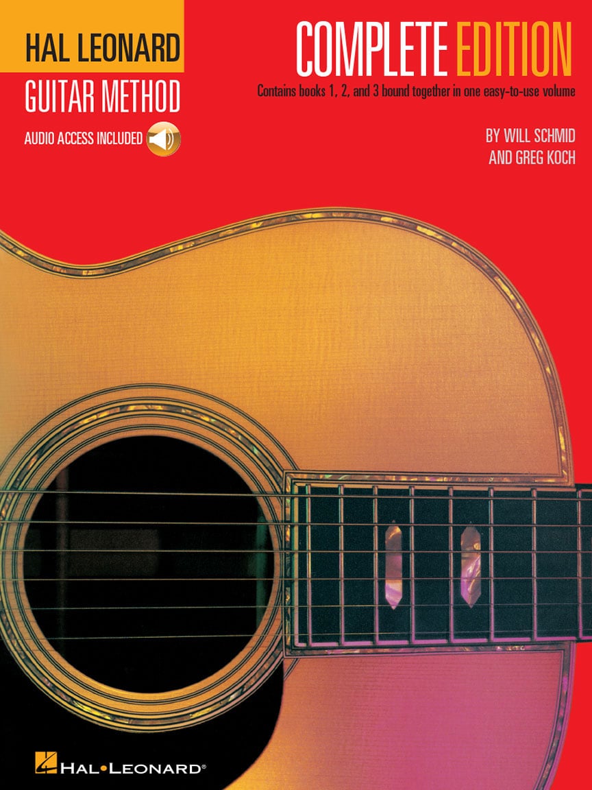 HAL LEONARD HAL LEONARD GUITAR METHOD COMPLETE EDITION + AUDIO TRACKS - GUITAR