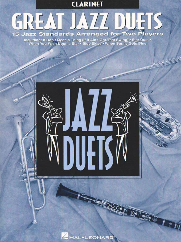 HAL LEONARD GREAT JAZZ DUETS - CLARINET