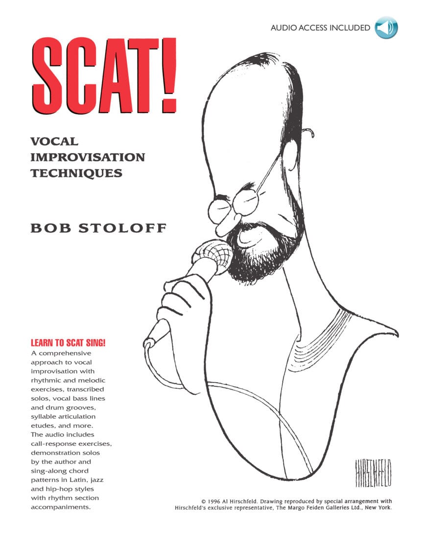 MUSIC SALES STOLOFF B. - SCAT VOCAL IMPROVISATION + AUDIO TRACKS