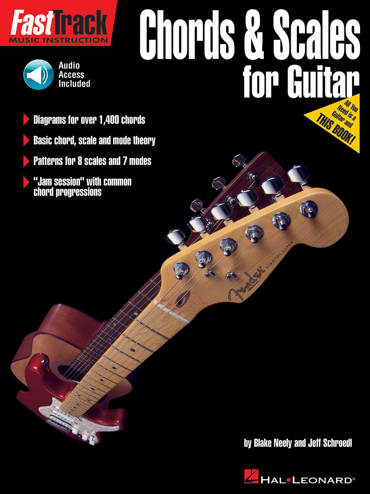 HAL LEONARD FAST TRACK GUITAR CHORDS AND SCALES + AUDIO TRACKS - GUITAR