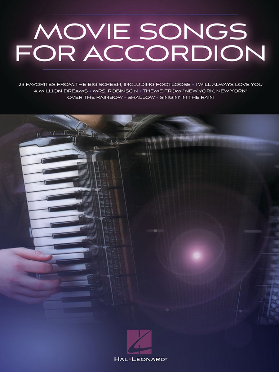 HAL LEONARD MOVIE SONGS FOR ACHORNDION