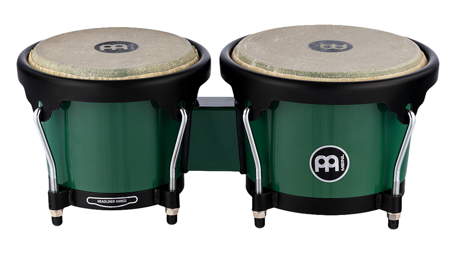 MEINL PERCUSSION JOURNEY SERIES HB50 BONGO, FOREST GREEN