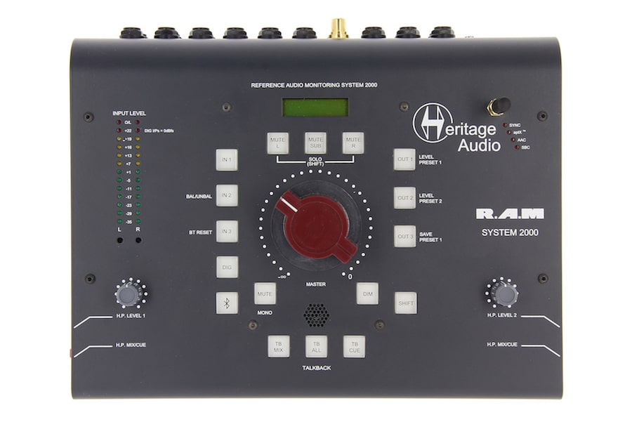 HERITAGE AUDIO R.A.M SYSTEM 2000 MONITOR CONTROLLER DESKTOP