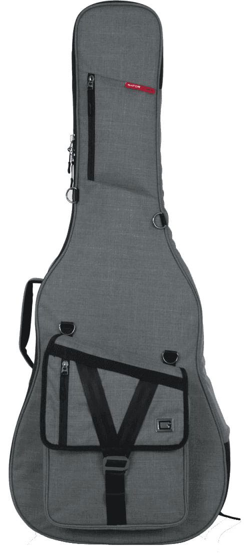 GATOR GIGBAG GUITAR TRANSIT GREY ACOUSTICS